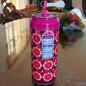 Cool Gear Pink Floral Tumbler